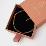 Perlenarmband Sense Citrin - Fleurs des Prés