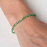 Perlenarmband Sense Grüner Chalcdeon - Fleurs des Prés