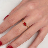 Ring Amie Karneol - Fleurs des Prés