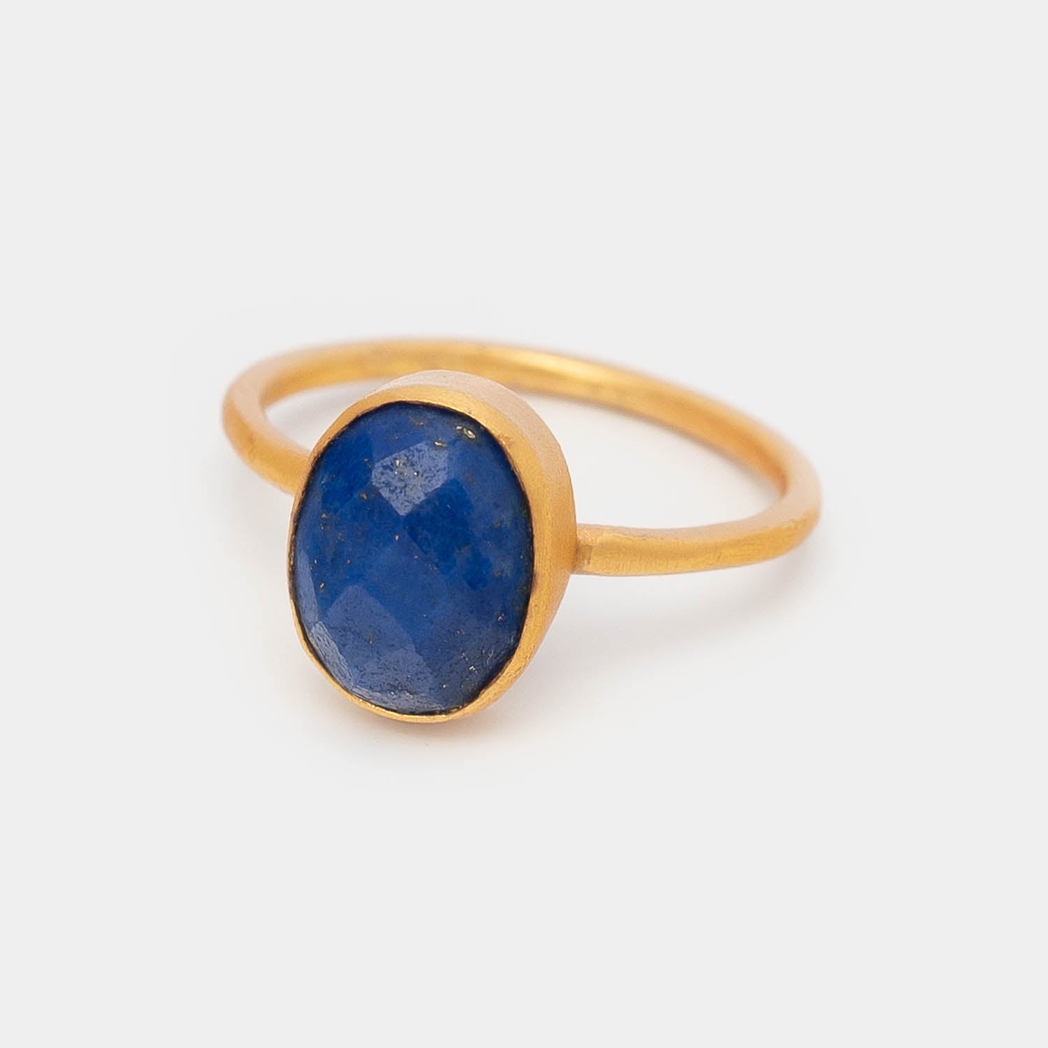 Ring Claire Lapislazuli - Fleurs des Prés Jewelry