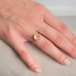 Ring Claire Pink Chalcedony - Fleurs des Prés
