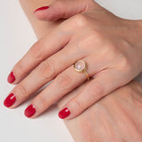 Ring Coco Rosenquarz - Fleurs des Prés