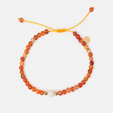 Armband Clio mit Karneol und Mondstein
