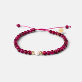 Armband Clio mit Tigerauge und Mondstein