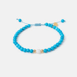Armband Clio mit Türkis und Mondstein