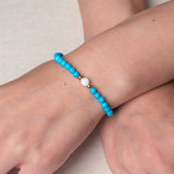 Armband Clio mit Türkis und Mondstein