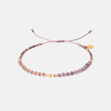 Armband Gigi mit Amethyst und Pinkem Turmalin