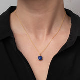 Halskette Eloise Lapislazuli