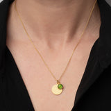 Halskette Maelle Green Peridot