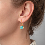 Ohrhänger Lille Aqua Chalcdeon