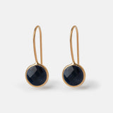 Ohrhänger Lille Dark Blue Sodalite
