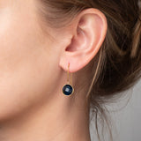 Ohrhänger Lille Dark Blue Sodalite