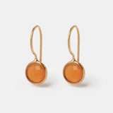 Ohrhänger Lille Orange Chalcedony
