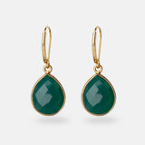 Ohrringe Elize Green Onyx