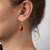 Ohrringe Elize Red Onyx