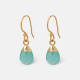 Ohrringe Teja Aqua Chalcedony