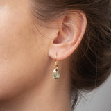 Ohrringe Teja Green Amethyst Quarz