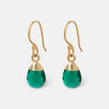 Ohrringe Teja Emerald Quarz