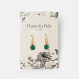 Ohrringe Teja Emerald Quarz