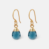 Ohrringe Teja London Blue Quarz
