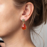 Ohrringe Thea Karneol