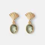 Ohrringe Tisha Green Amethyst Quarz
