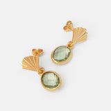 Ohrringe Tisha Green Amethyst Quarz