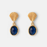 Ohrringe Tisha London Blue Quarz