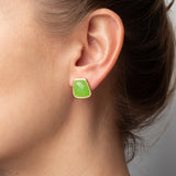 Ohrstecker Tille Chrysoprase