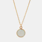 Halskette Eloise Aqua Chalcedon - Fleurs des Prés Jewelry
