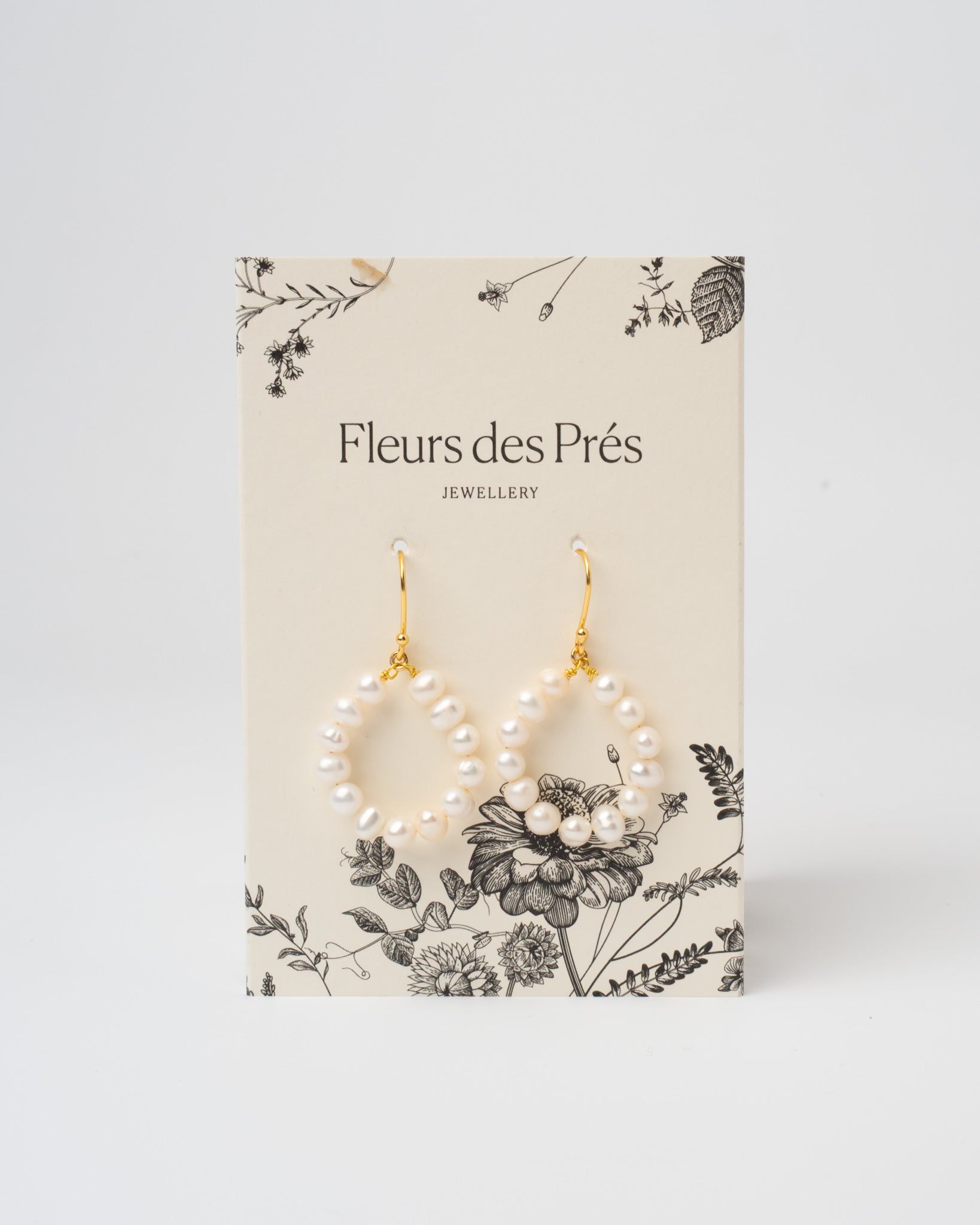 Ohrhänger Journey mit Süßwasserperlen - Fleurs des Prés Jewelry
