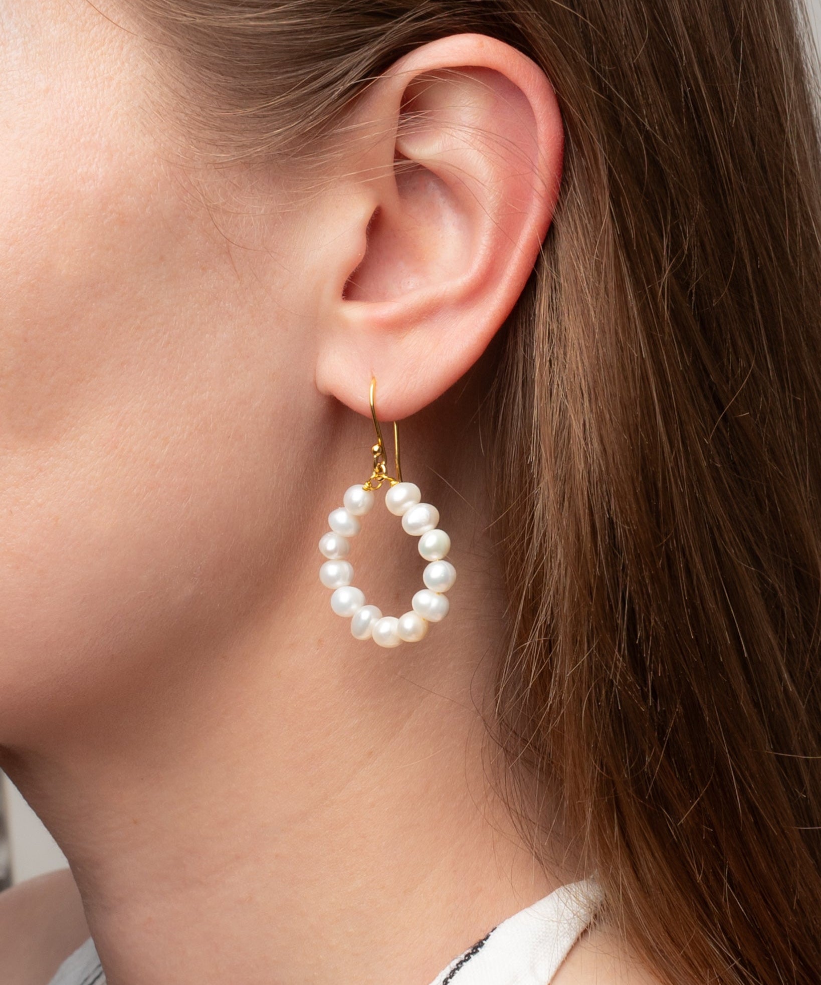 Ohrhänger Journey mit Süßwasserperlen - Fleurs des Prés Jewelry