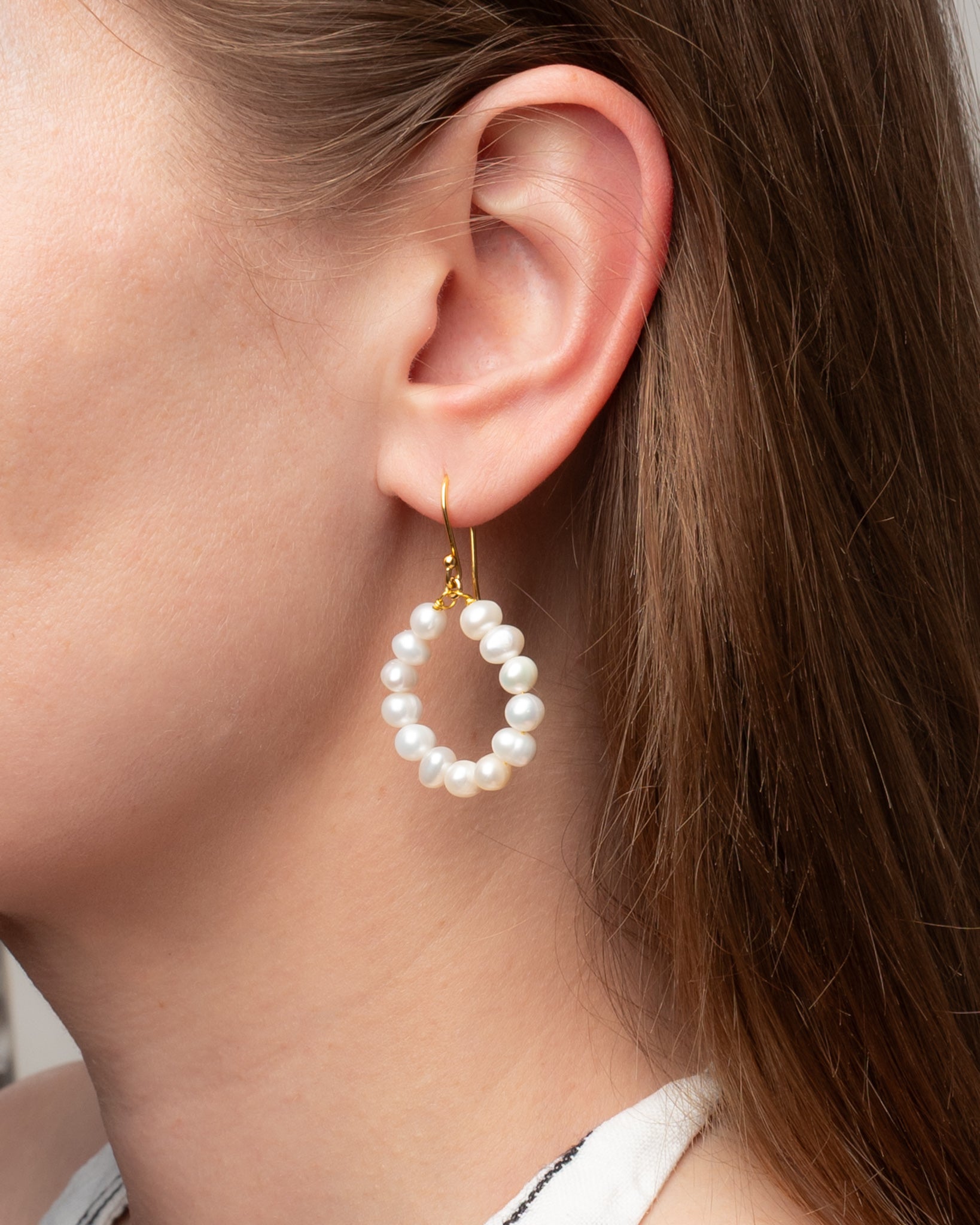 Ohrhänger Journey mit Süßwasserperlen - Fleurs des Prés Jewelry