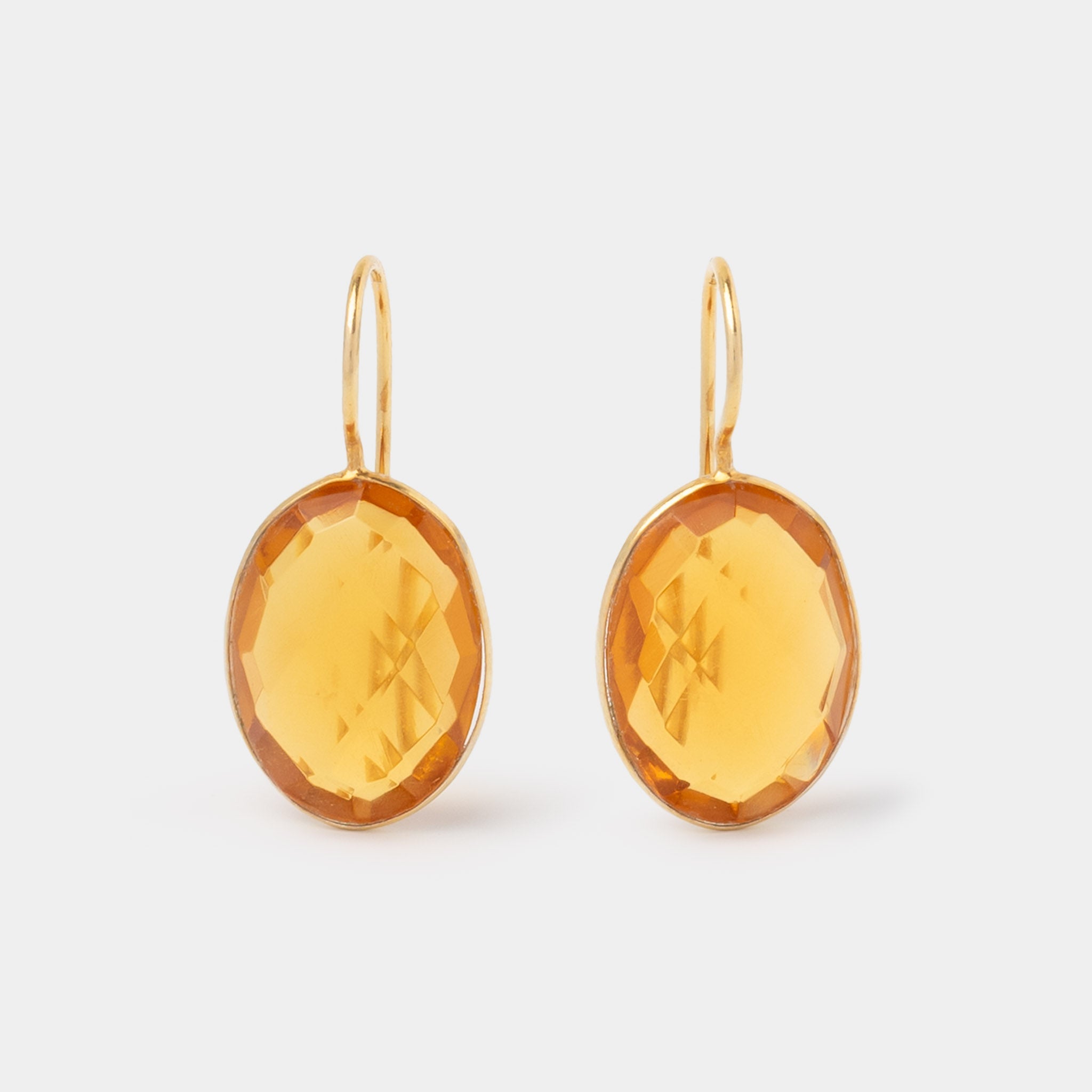 Ohrringe Leonor Citrin - Fleurs des Prés Jewelry
