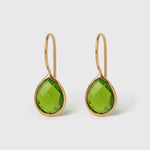 Ohrringe Lisette Peridot Quarz - Fleurs des Prés Jewelry
