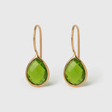 Ohrringe Lisette Peridot Quarz - Fleurs des Prés Jewelry