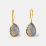 Ohrringe Lola Labradorite Gold - Fleurs des Prés Jewelry