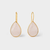 Ohrringe Lola Rosenquarz - Fleurs des Prés Jewelry
