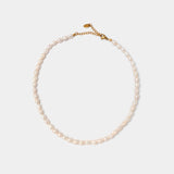 Perlen Choker Sirene Gold - Fleurs des Prés Jewelry