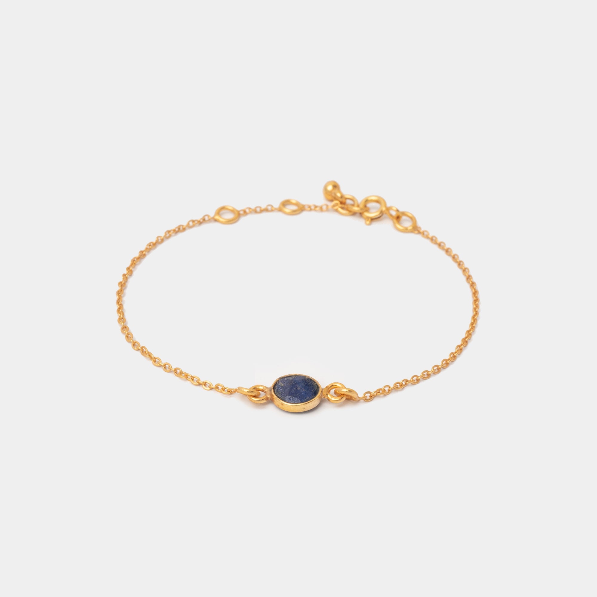Armband Charlotte Lapislazuli - Fleurs des Prés