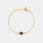 Armband Charlotte Lapislazuli - Fleurs des Prés