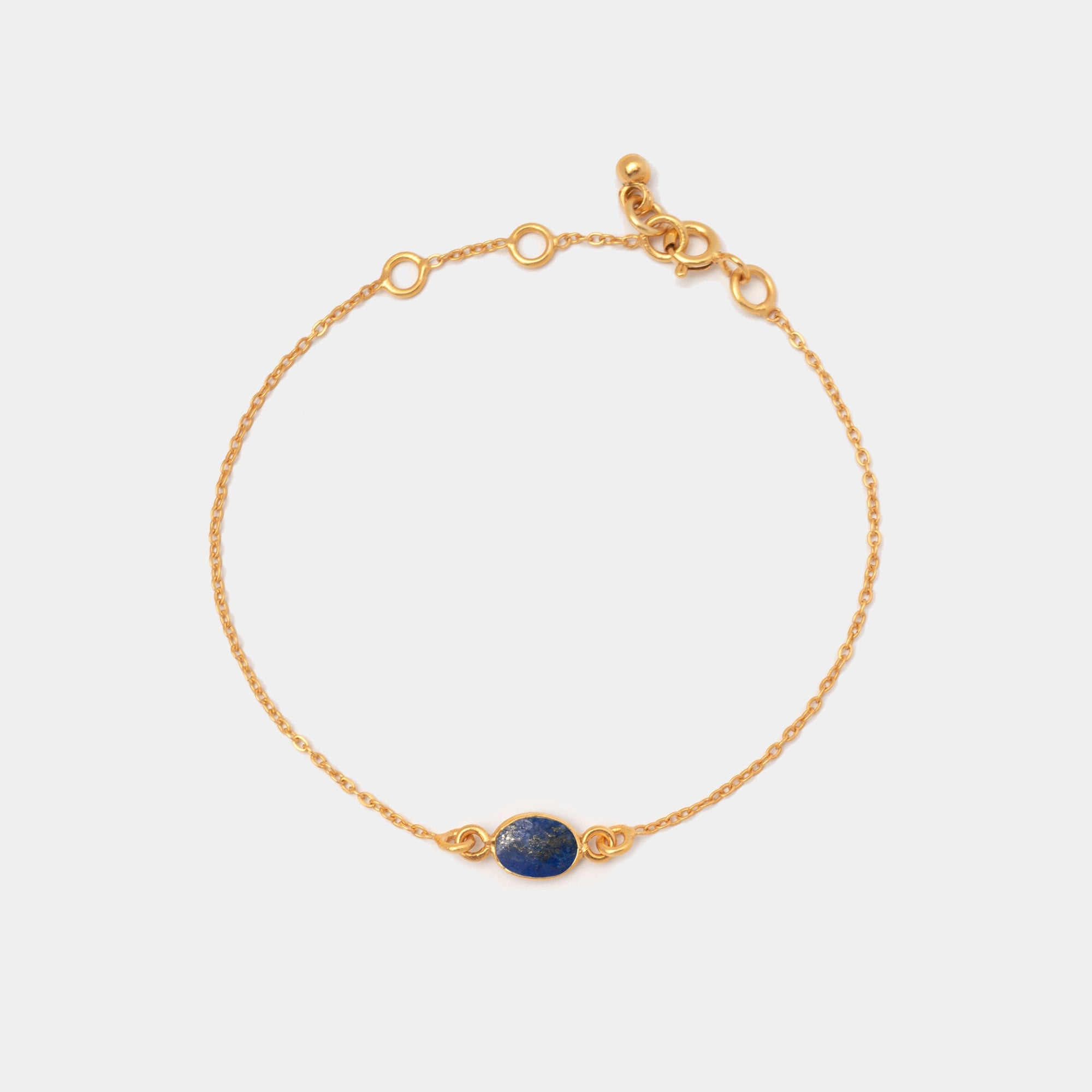 Armband Claire Lapislazuli - Fleurs des Prés