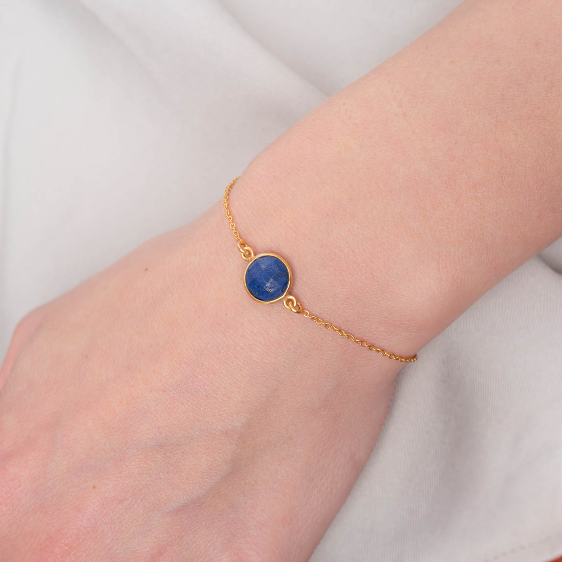 Armband Eloise Lapislazuli - Fleurs des Prés