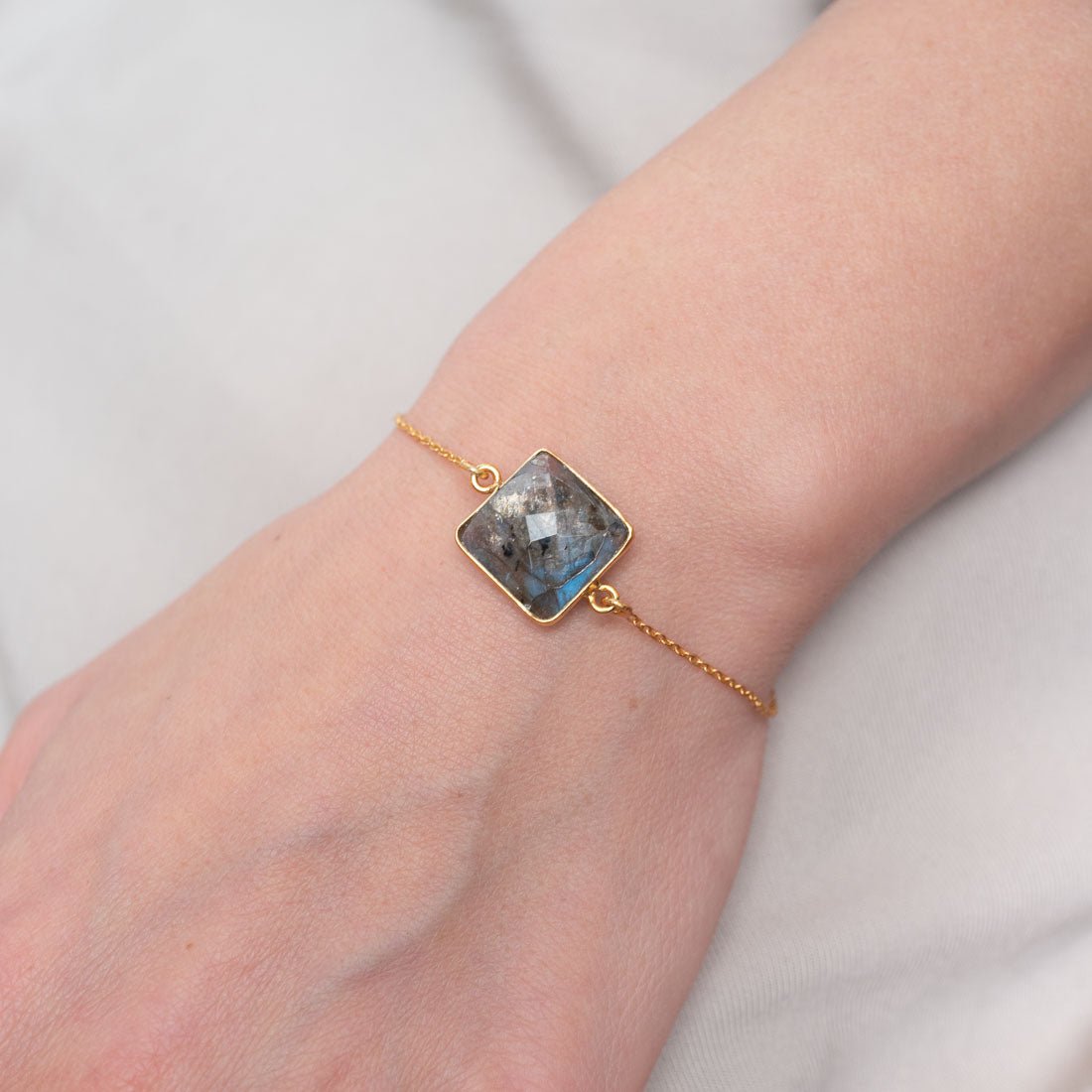 Armband Hélène Labradorite - Fleurs des Prés Jewelry
