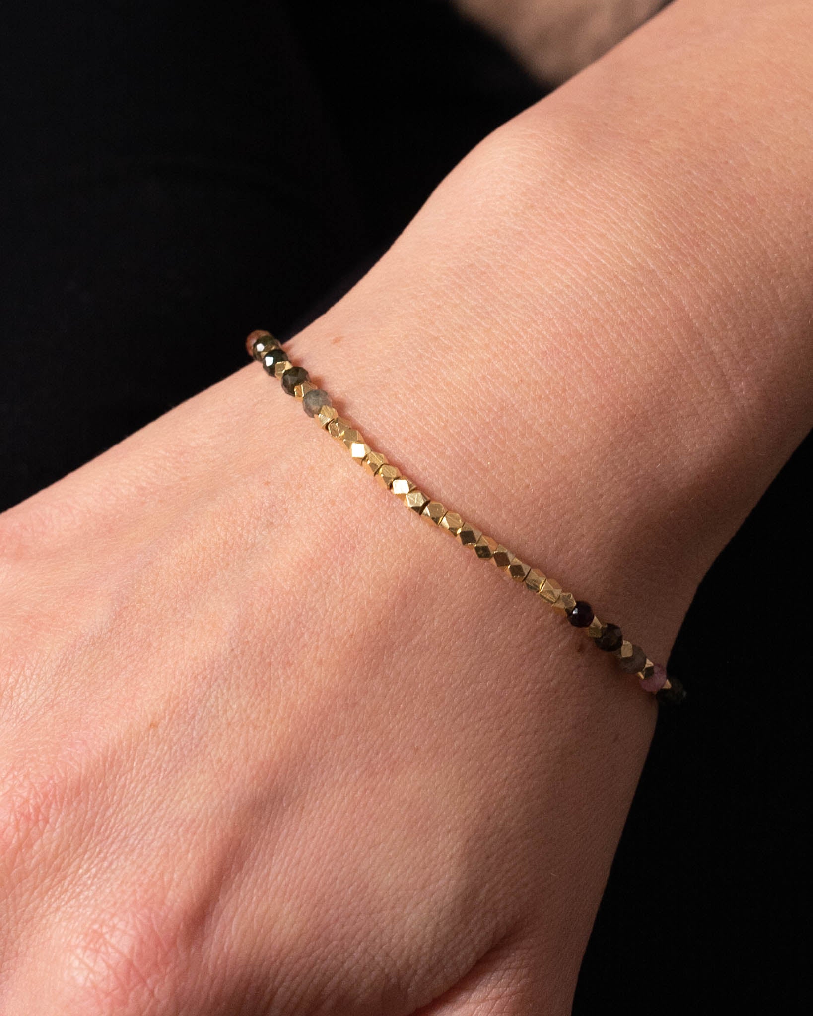 Armband Lilie Turmalin - Fleurs des Prés Jewelry