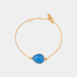 Armband Lola Blue Chalcedony - Fleurs des Prés Jewelry