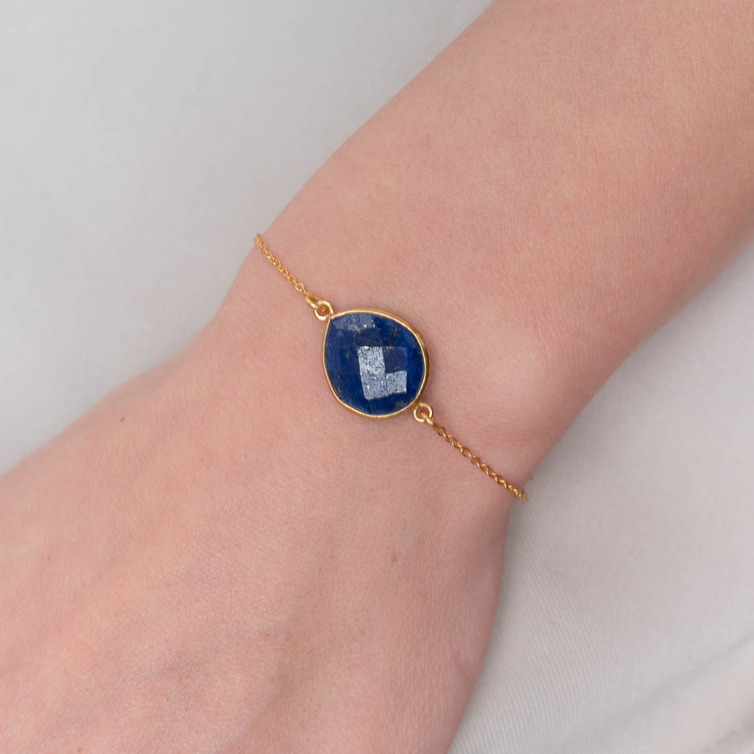 Armband Lola Lapislazuli - Fleurs des Prés Jewelry