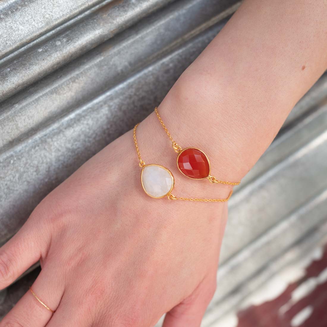 Armband Lola Moonstone - Fleurs des Prés Jewelry