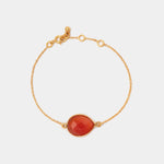 Armband Lola Red Onyx - Fleurs des Prés