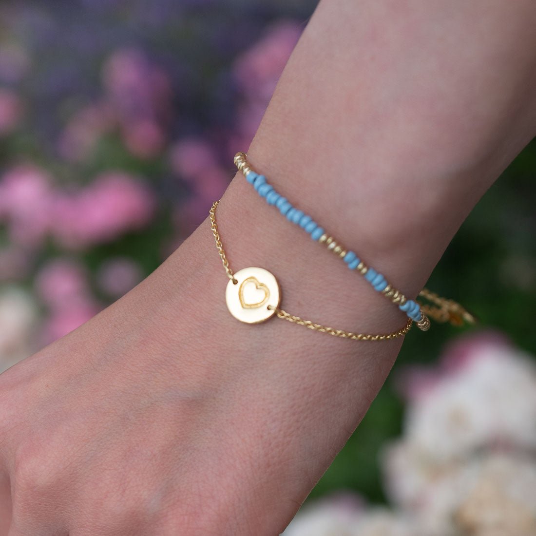Armband Love Tag Gold - Fleurs des Prés Jewelry